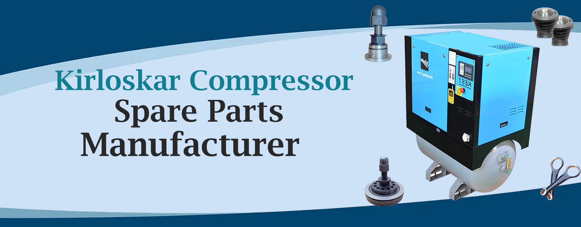 Kirloskar Air Compressor Spare Parts  In india